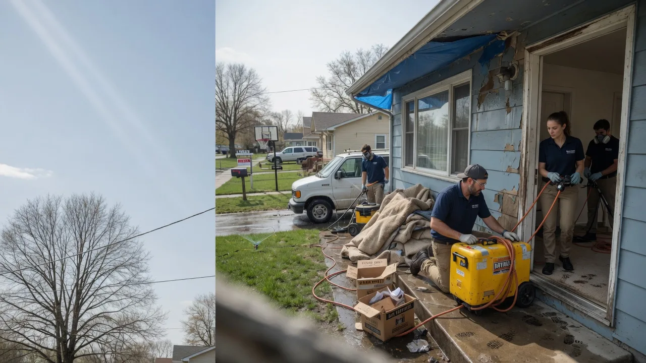 Basement Flood Cleanup in Eccles, WV near me